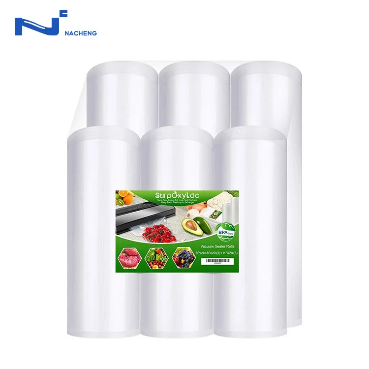 ถุงบรรจุภัณฑ์สูญญากาศแบบท่อปลอดสาร BPA